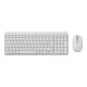 LOGITECH - Teclado + mouse logitech mk250 inalambrico blanco - 920-013544